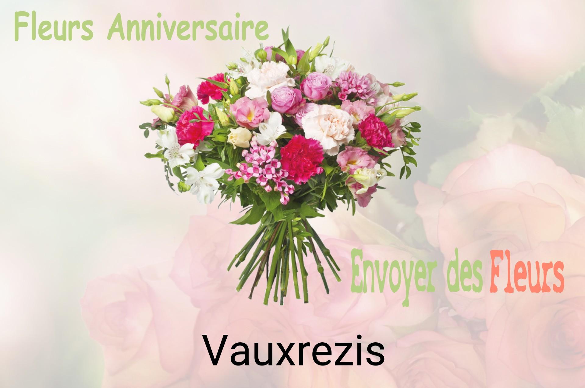 Bouquet de fleurs d’anniversaire livré à Vauxrezis